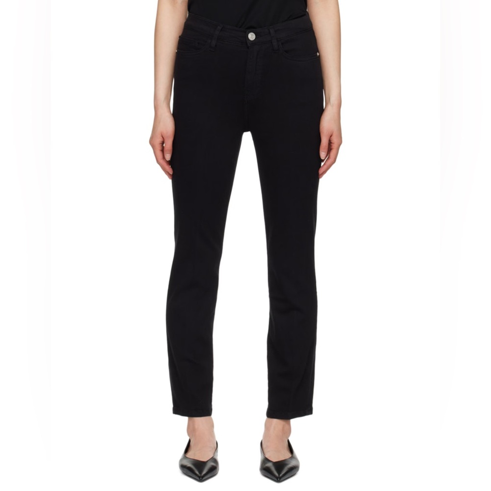 Frame Denim Black Jeans